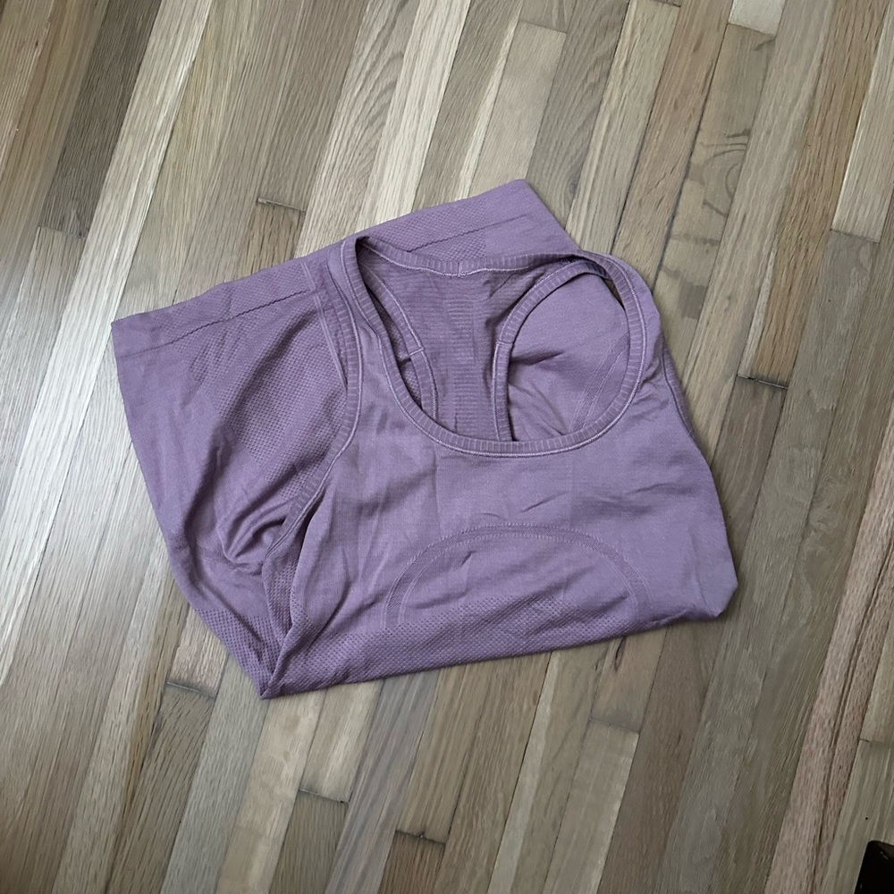 lululemon Swiftly Tech Razorback Purple Tank Top